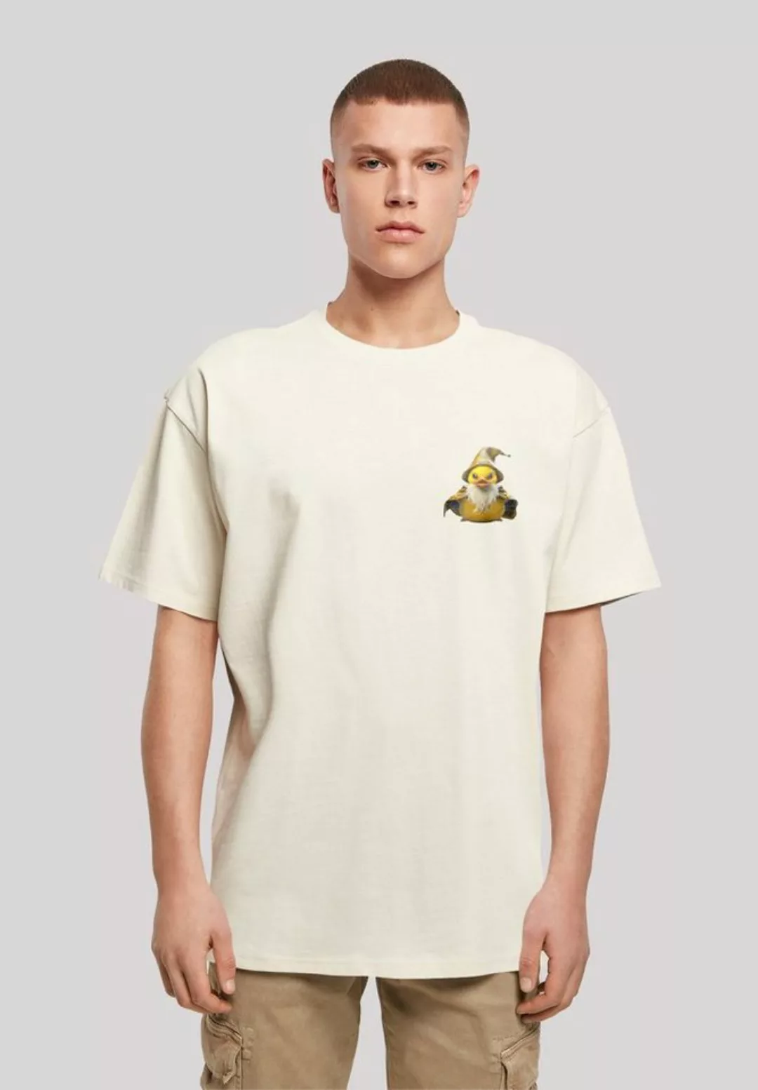 F4NT4STIC T-Shirt "Rubber Duck Wizard OVERSIZE TEE", Print günstig online kaufen