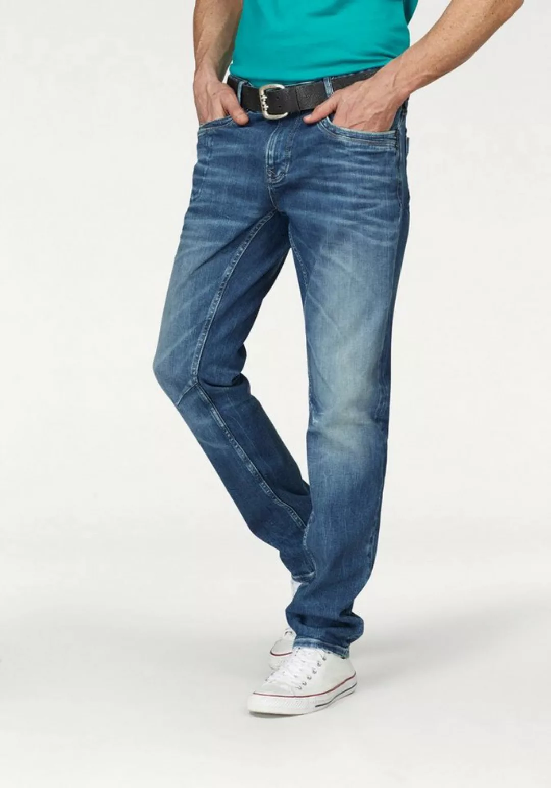 PME LEGEND Tapered-fit-Jeans SKYMASTER im Used Look günstig online kaufen