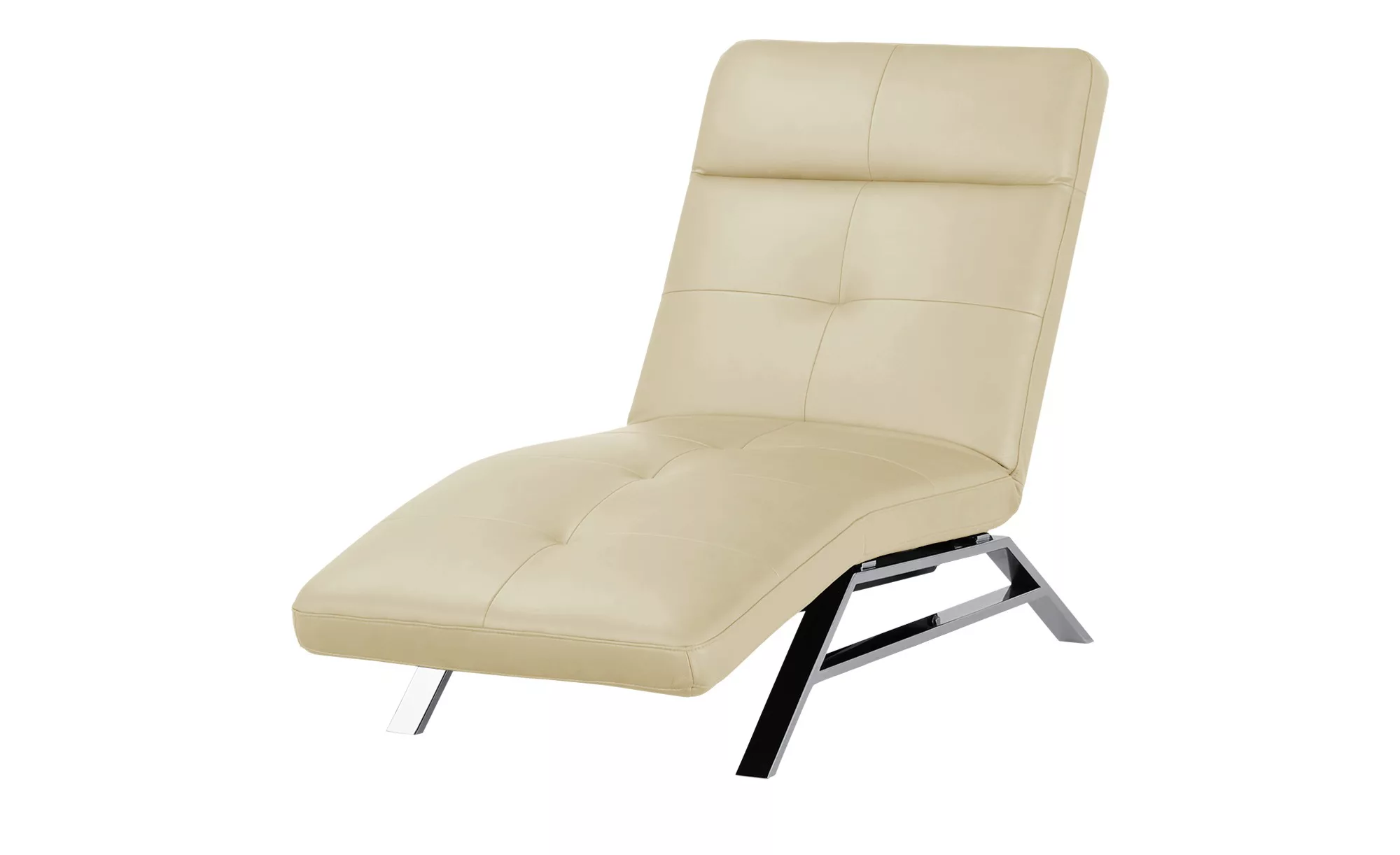 Jette Home Relaxliege aus Leder  Riva ¦ creme ¦ Maße (cm): B: 80 H: 113 T: günstig online kaufen