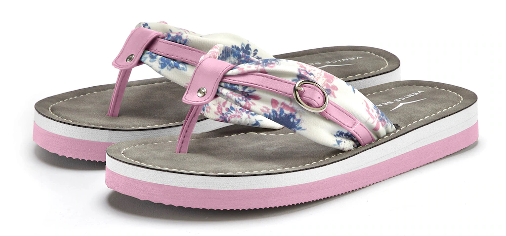 Venice Beach Badezehentrenner, Flip Flop mit modischem Print VEGAN günstig online kaufen