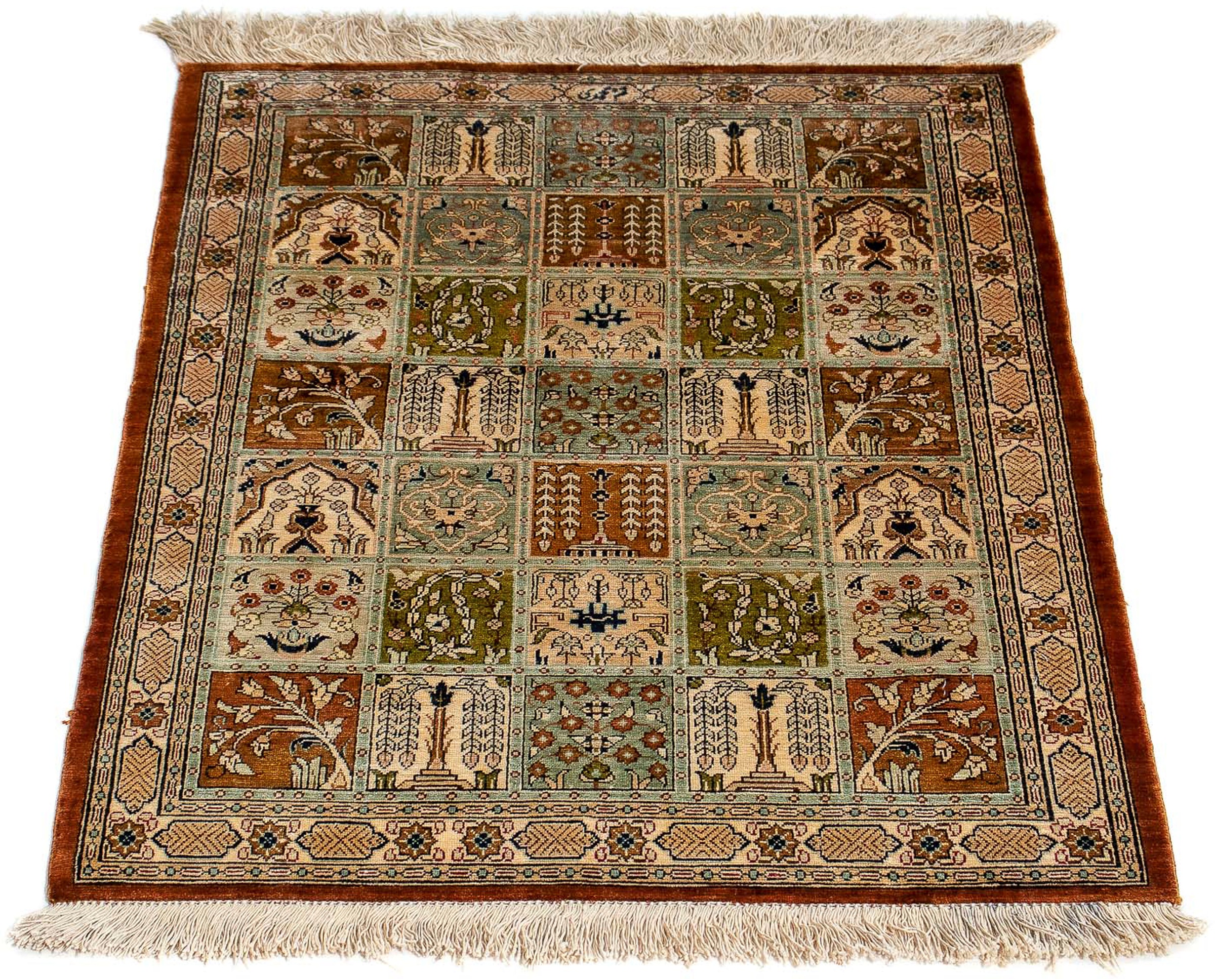 morgenland Orientteppich »Perser - Ghom - 75 x 55 cm - mehrfarbig«, rechtec günstig online kaufen