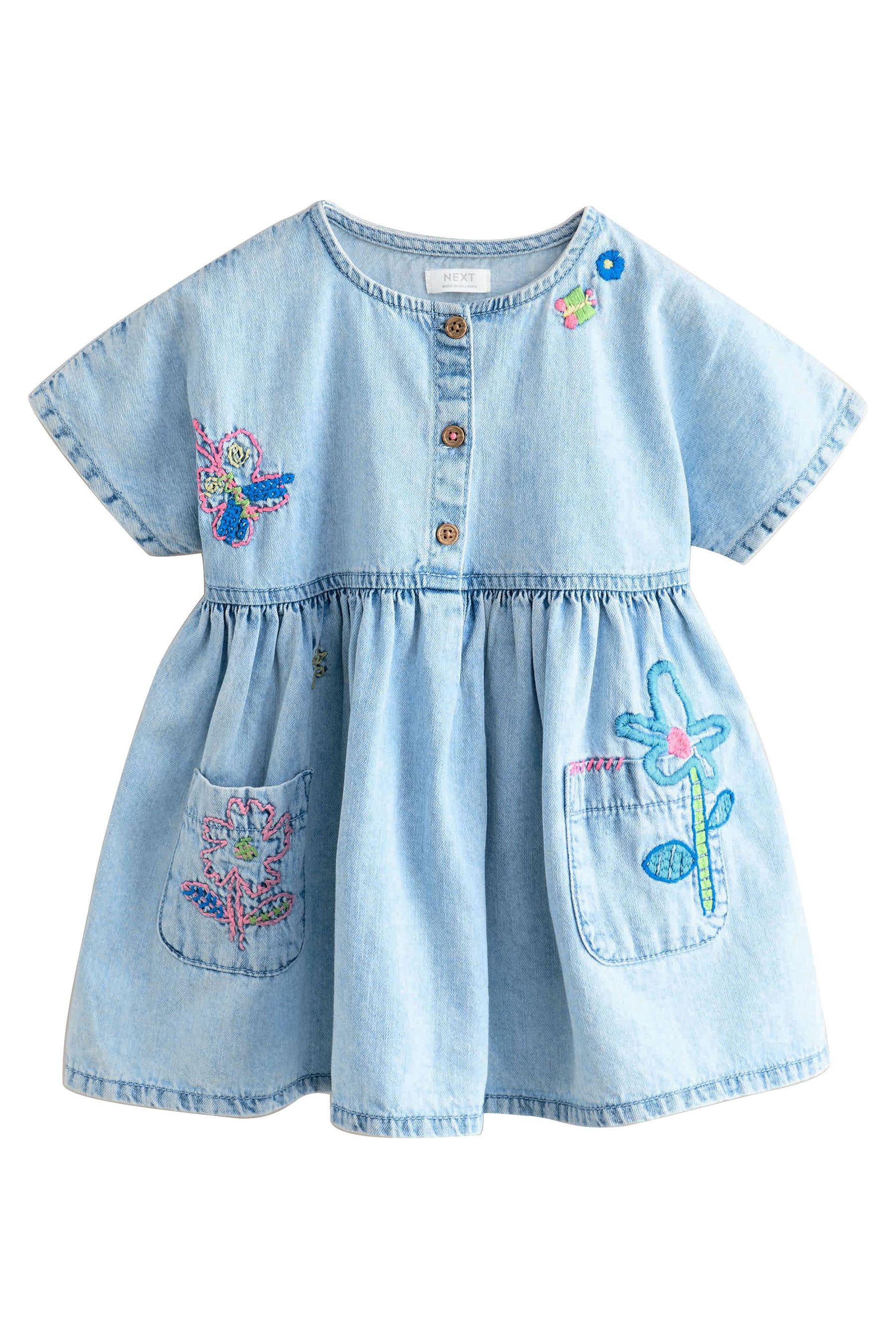 Next Sommerkleid Lässiges Kleid aus 100 % günstig online kaufen