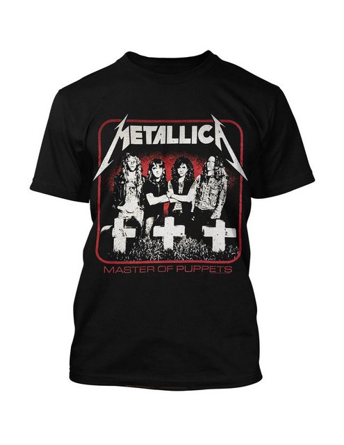 metallica T-Shirt Vintage Master Of Puppets Photo günstig online kaufen