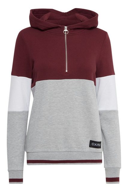 OXMO Hoodie OXOmara Kapuzenpullover mit Reißverschluss günstig online kaufen