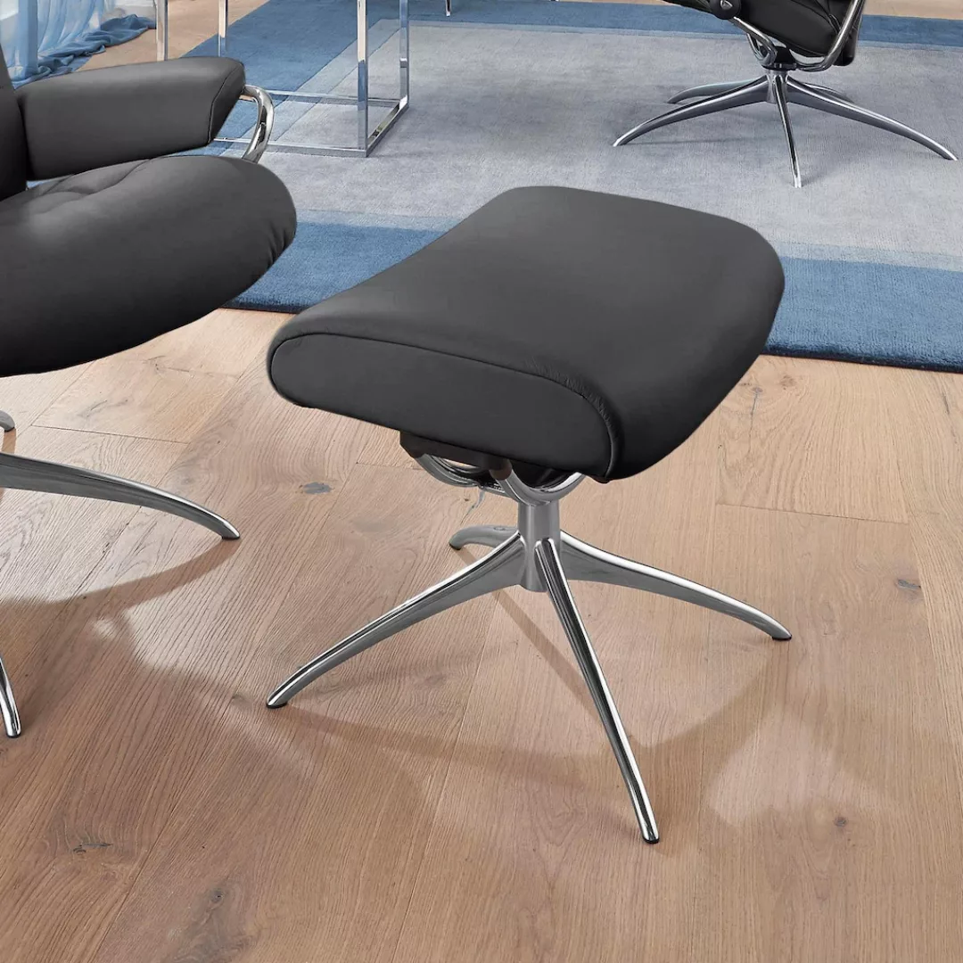 Stressless® Fußhocker »London«, mit Star Base, Gestell Chrom günstig online kaufen