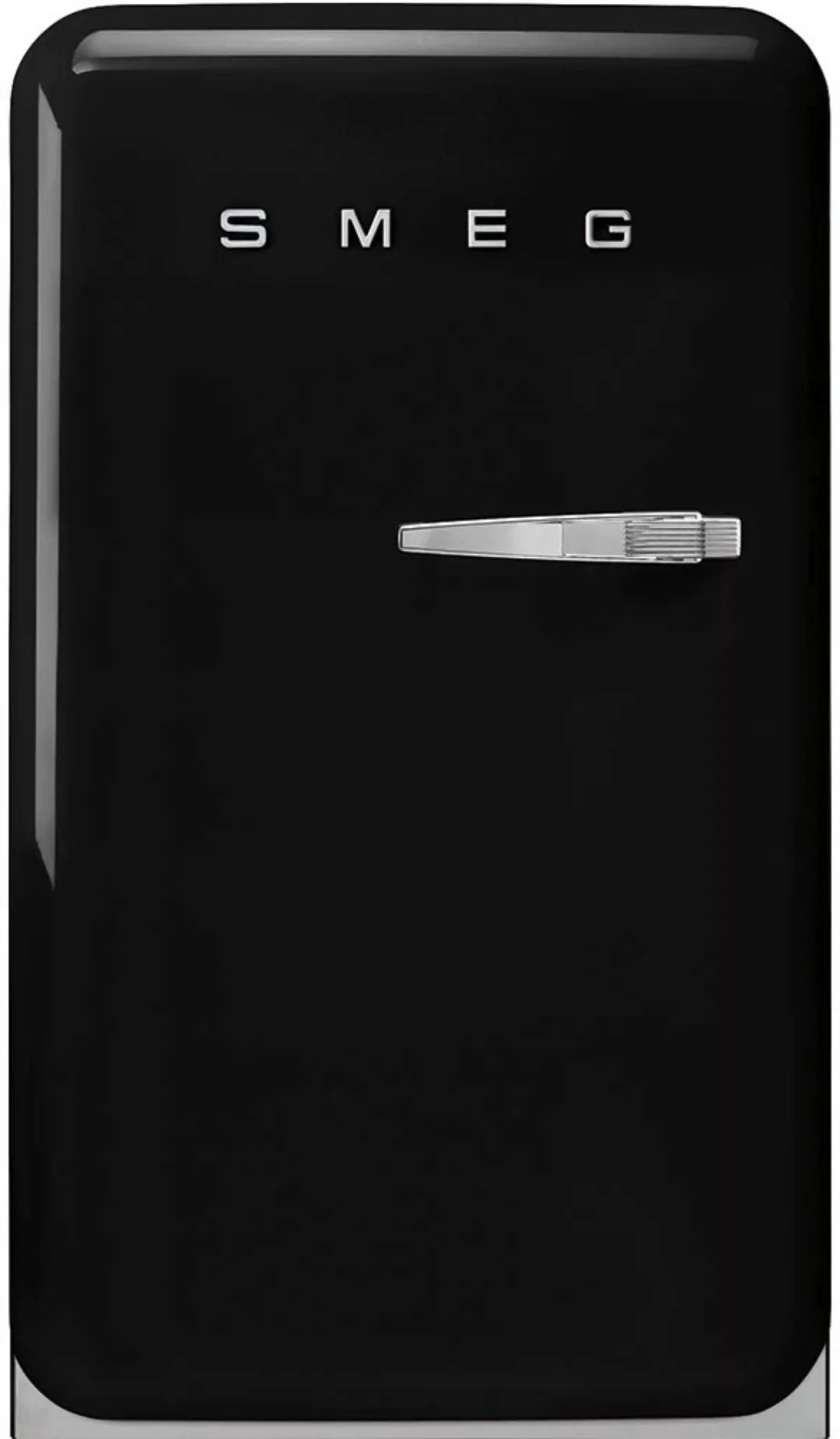 Smeg - FAB10H Happy Homebar Standkühlschrank - schwarz/lackiert/Türnanschla günstig online kaufen