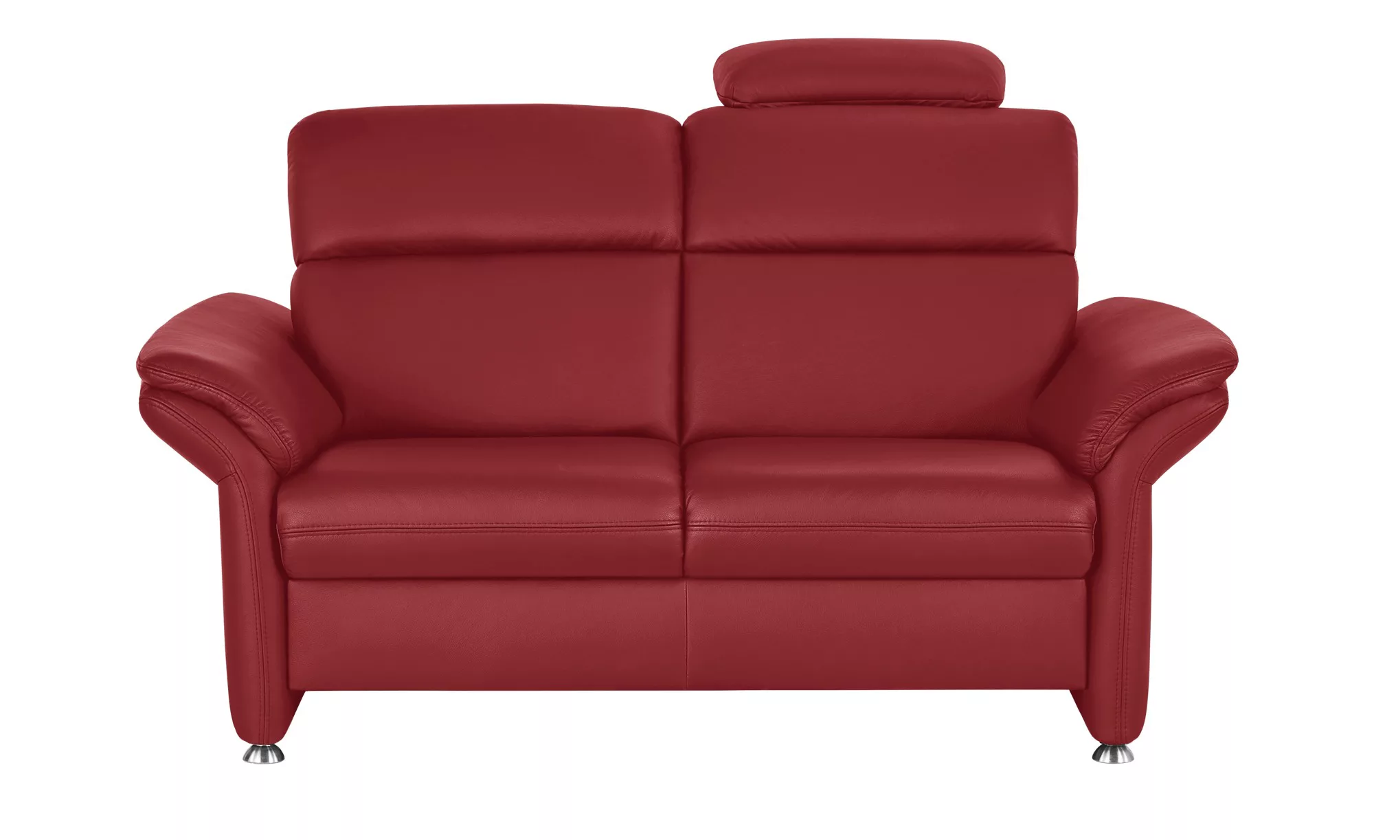 meinSofa Ledersofa - rot - 170 cm - 94 cm - 92 cm - Polstermöbel > Sofas > günstig online kaufen