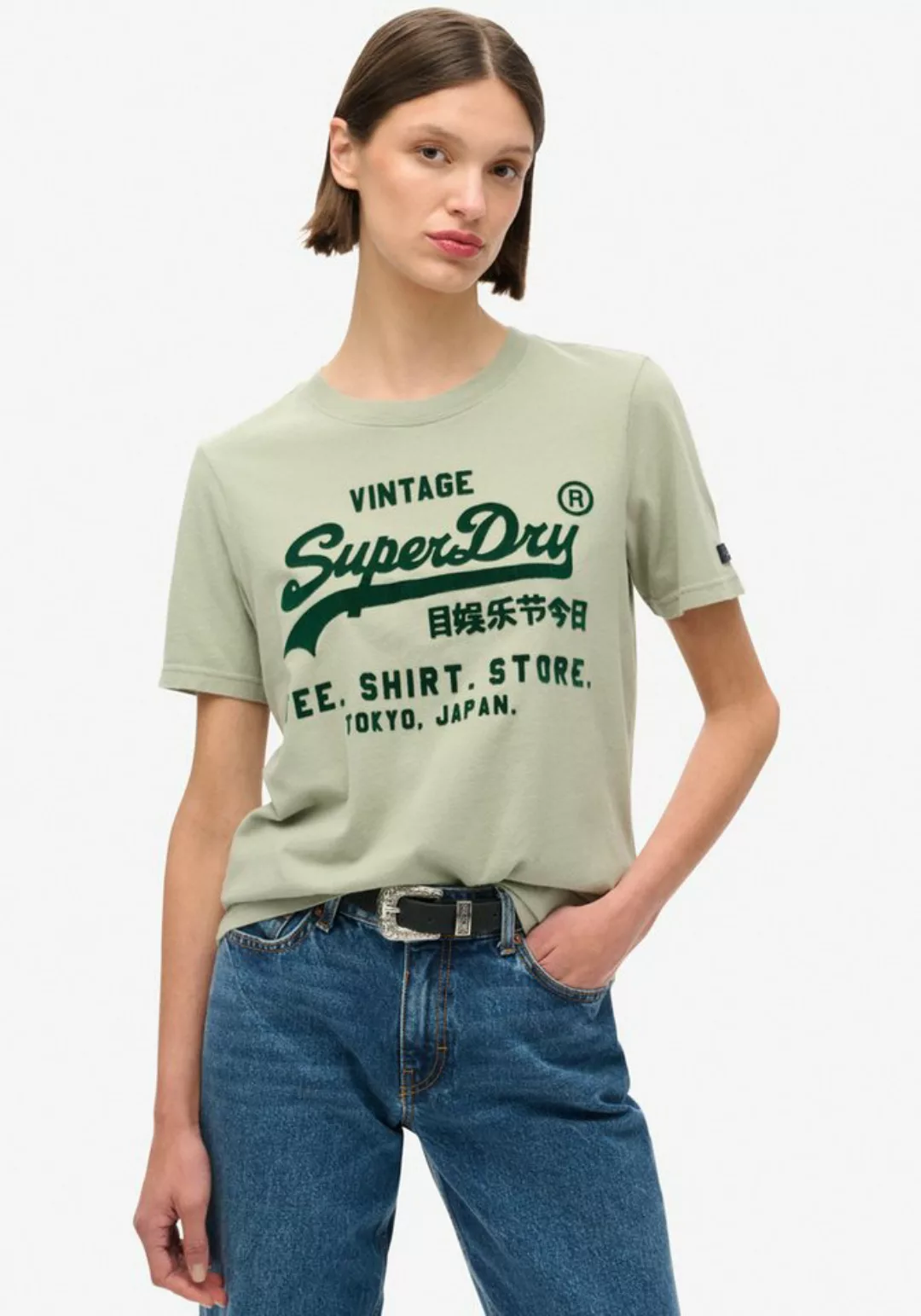 Superdry Print-Shirt CLASSIC VL GRAPHIC RELAXED TEE günstig online kaufen