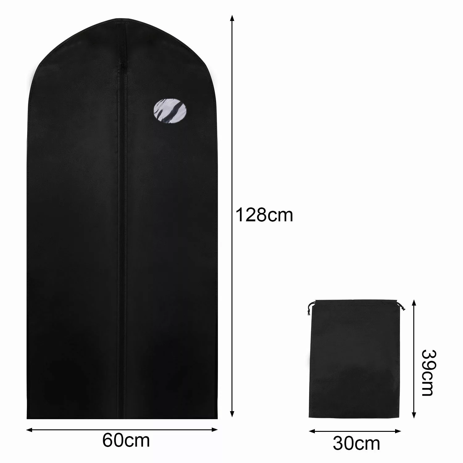 Clanmacy Sitzsack 1-3St. Kleidersack mit/ohne Schuhtasche günstig online kaufen