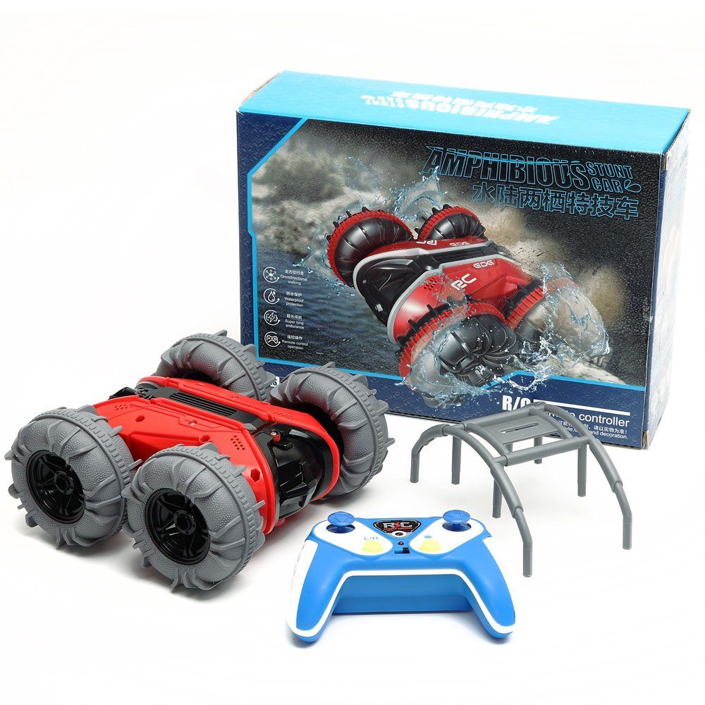 HUSK'SWARE Spielzeug-Auto, (Amphibien-Stuntauto, Handgriff-Fernbedienung + günstig online kaufen