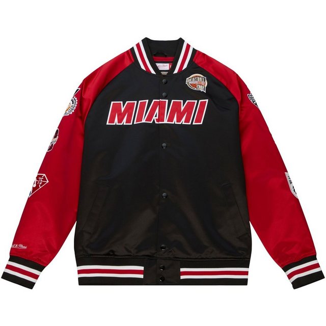 Mitchell & Ness Collegejacke Dwyane Wade Miami Heat HOF Satin günstig online kaufen