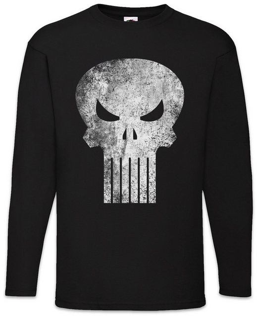 Urban Backwoods Langarmshirt P Skull Langarm T-Shirt Vigilante Logo Symbol günstig online kaufen