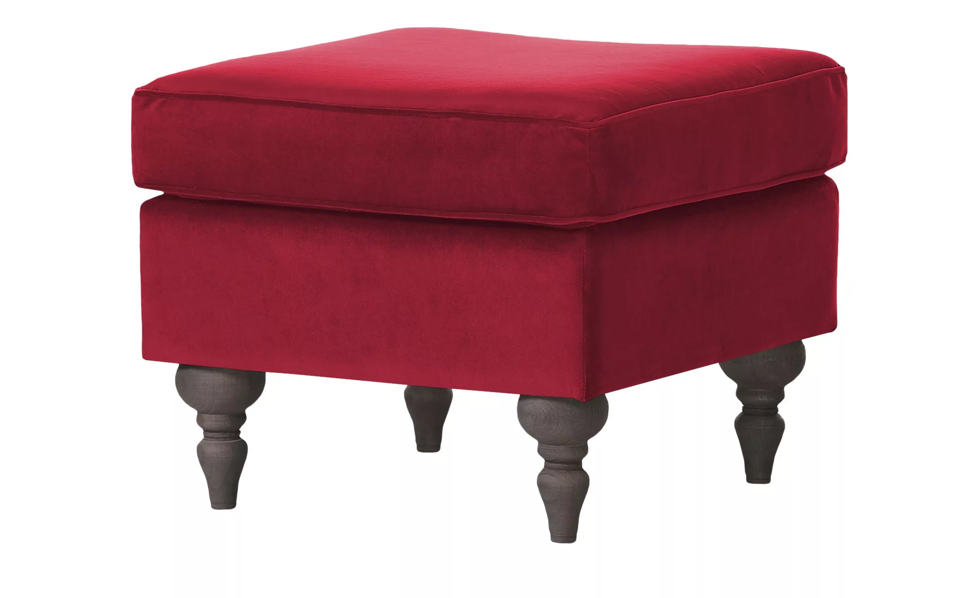 Hocker   Cozy ¦ rot ¦ Maße (cm): B: 55 H: 44 T: 55 Polstermöbel > Hocker - günstig online kaufen