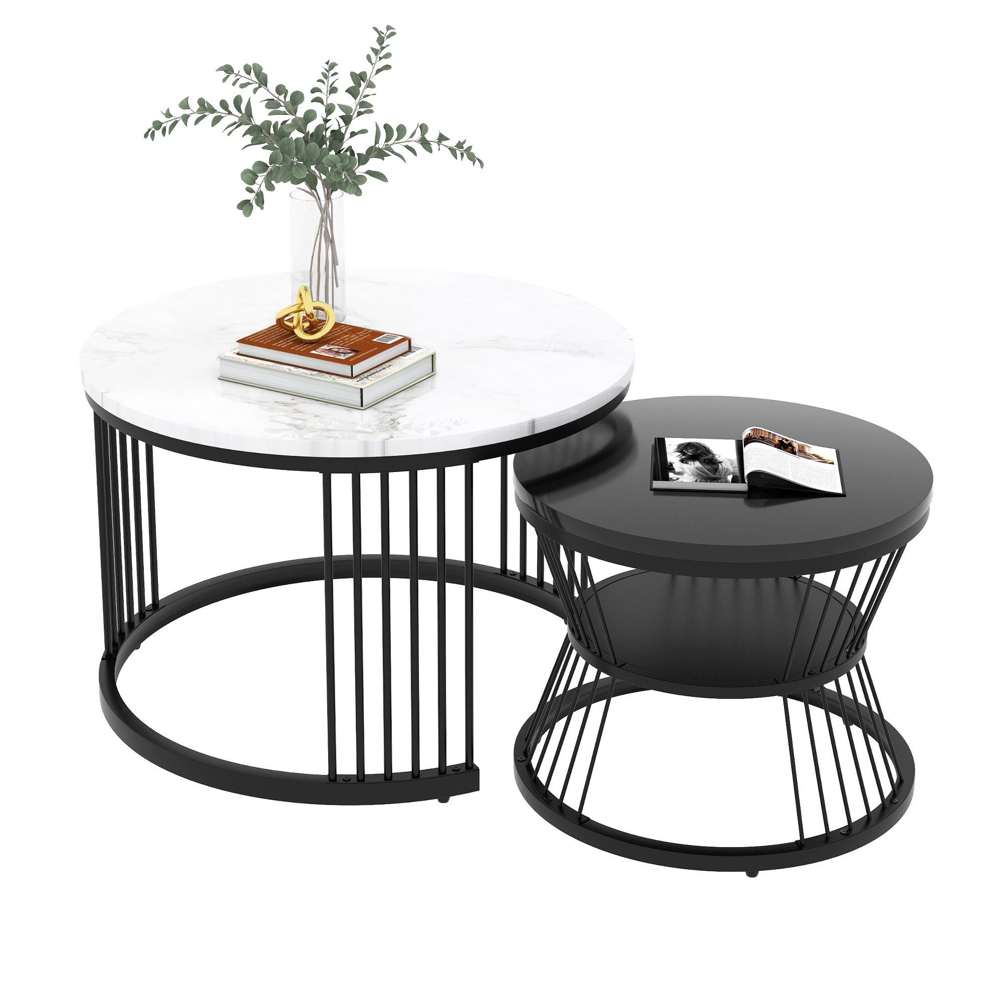 HAUSS SPOLE Couchtisch Modernes 2er-Set mit günstig online kaufen