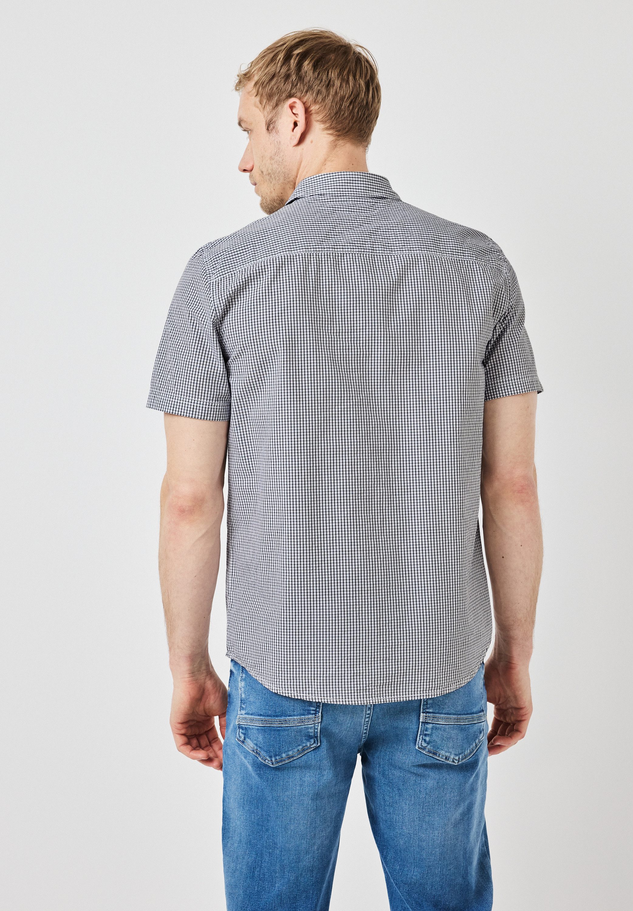 STREET ONE MEN Karohemd aus reiner günstig online kaufen