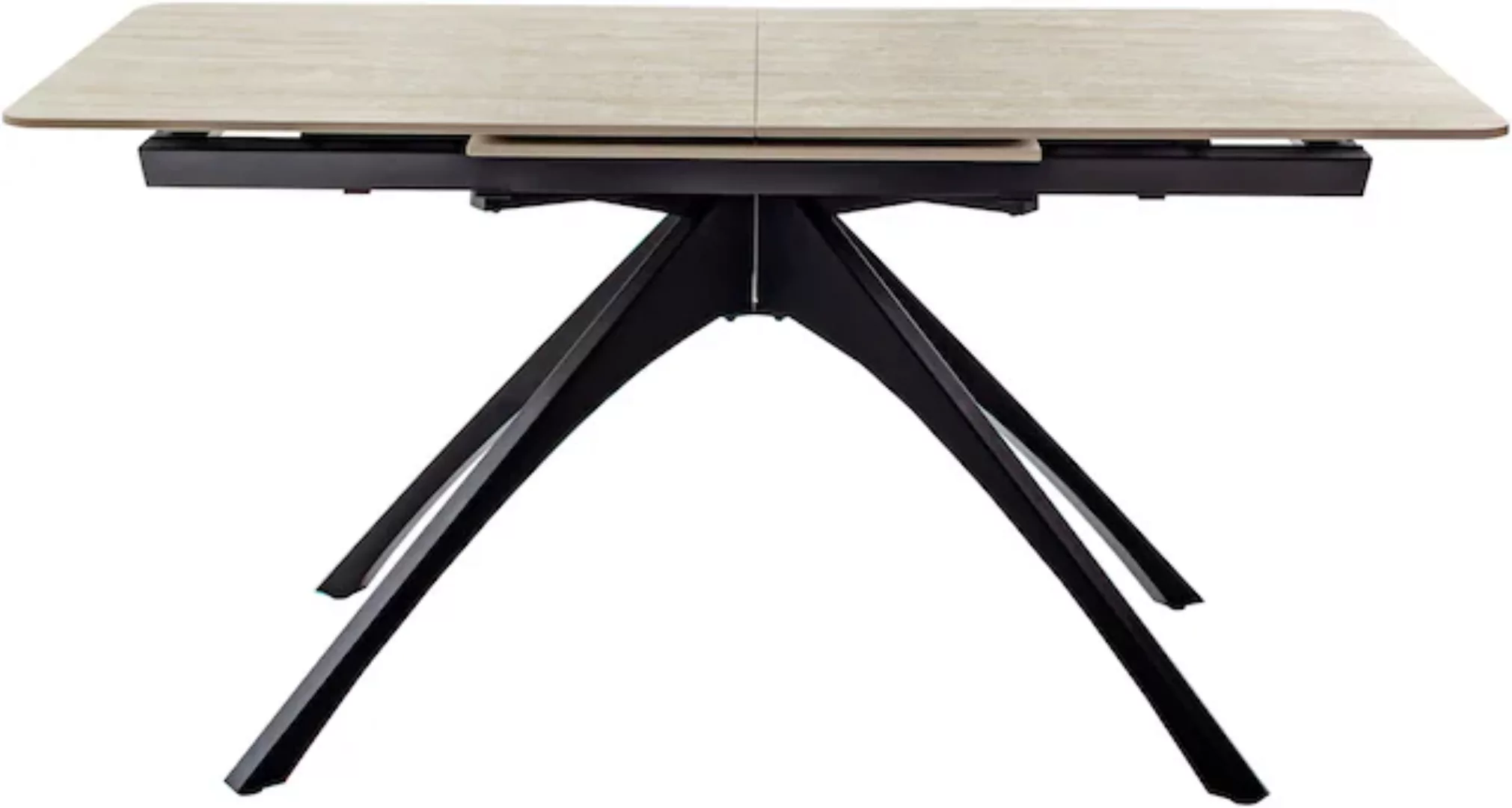 MCA furniture Esstisch »CERRITO Auszugtisch 160-220 cm - marmoriert«, (1 St günstig online kaufen