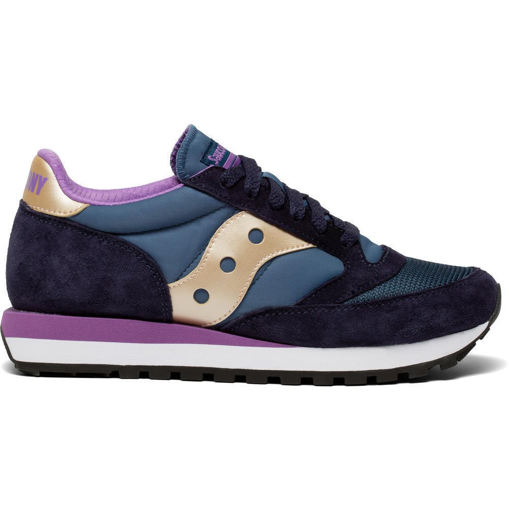 Saucony Turnschuhe Saucony Jazz 81 EU 35 1/2 Navy / Violet günstig online kaufen