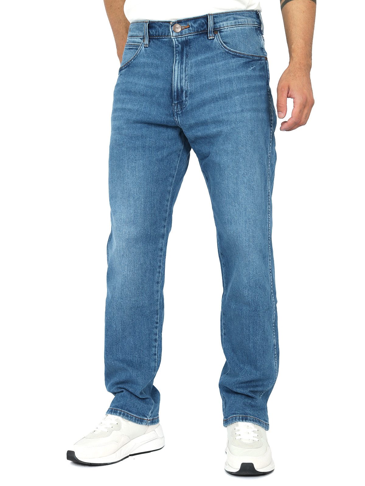 Wrangler Straight-Jeans Relaxed Fit - Frontier günstig online kaufen