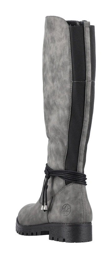 Rieker Winterstiefel, Langschaftstiefel, Stretch, Reißverschluss, mit Warmf günstig online kaufen