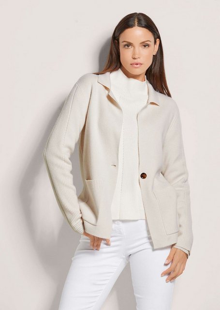 MADELEINE Strickjacke Strickblazer mit Kaschmir günstig online kaufen