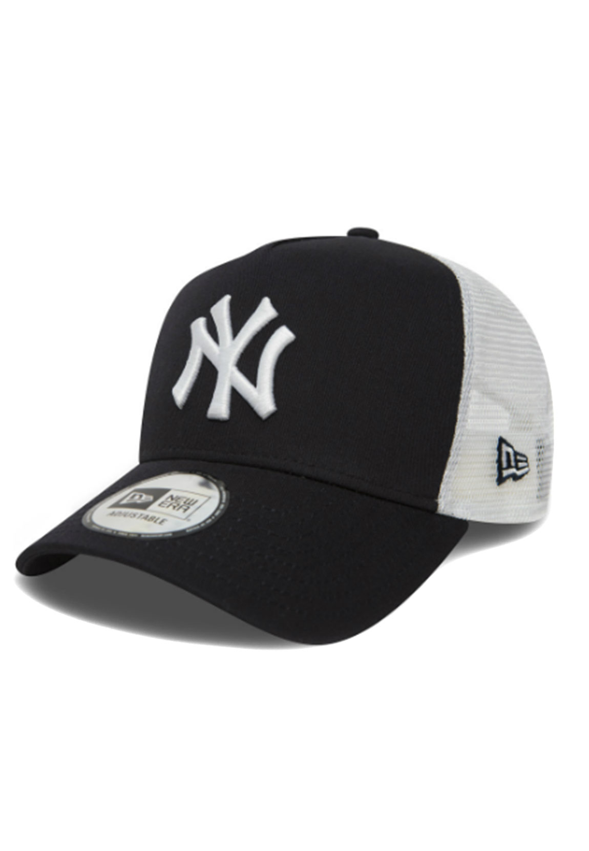 New Era Clean Trucker 2 Adjustable Cap NY YANKEES Dunkelblau Navy White günstig online kaufen