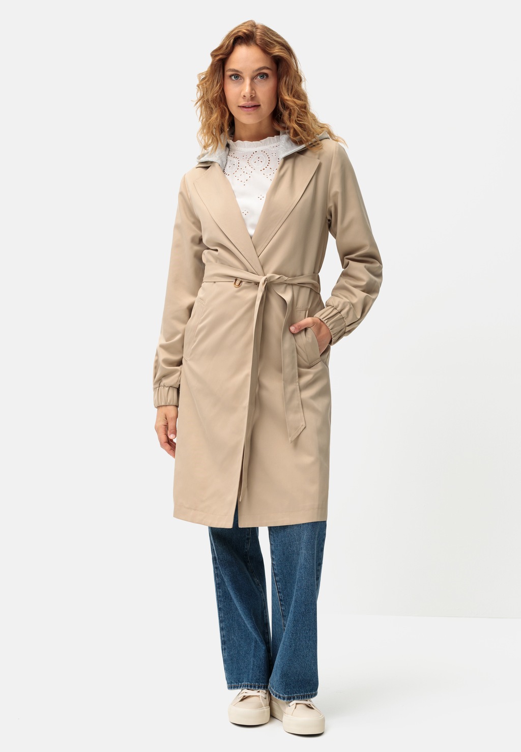 LASCANA Parka, mit Kapuze, mit abnehmbarer Kapuze, Parker, casual günstig online kaufen