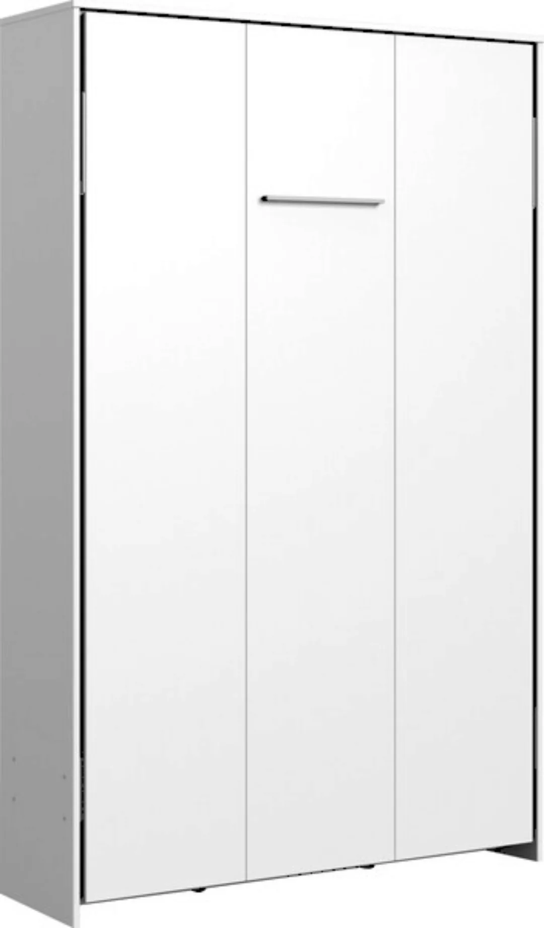 140 x 200 Klappbett vertikal inkl. Lattenrost JUIST von Wimex / Weiß günstig online kaufen