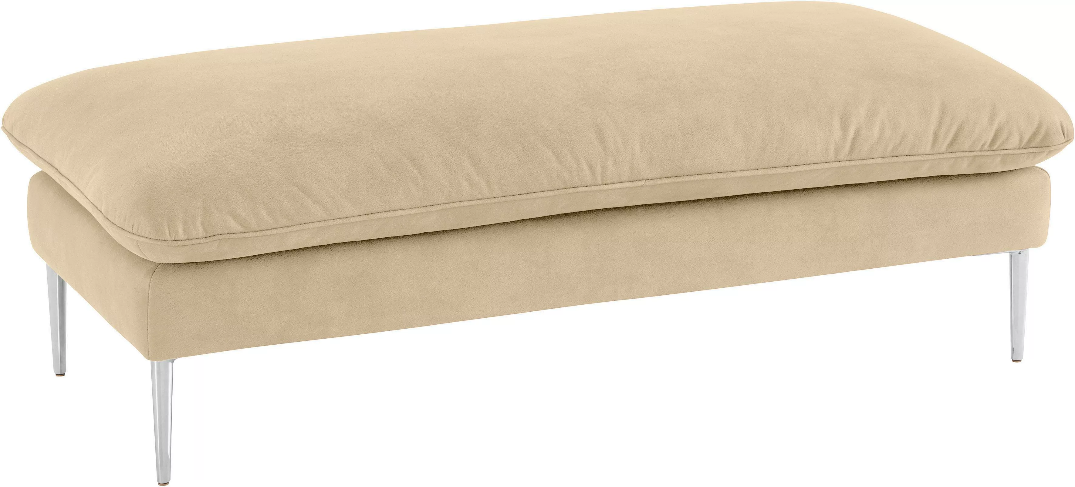 W.SCHILLIG Hocker "enjoy&MORE", Füße Chrom glänzend, Breite 151 cm günstig online kaufen