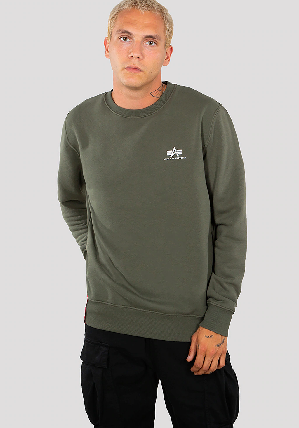 Alpha Industries Sweater "Alpha Industries Men - Sweatshirts Basic Sweater günstig online kaufen