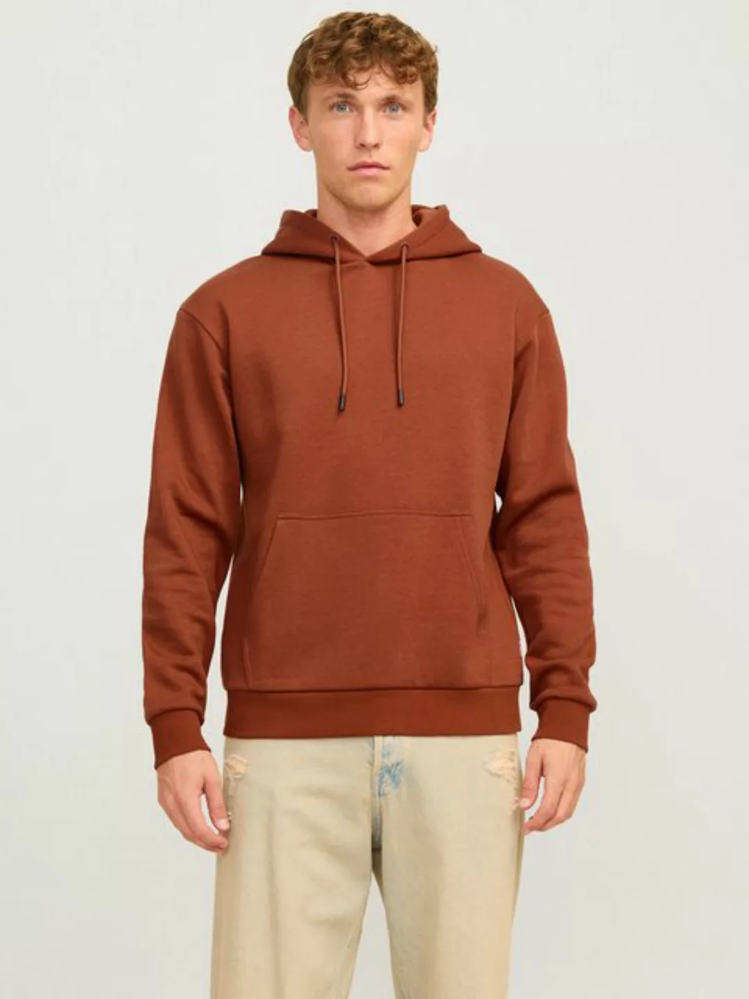 Jack & Jones Kapuzensweatshirt JJEBRADLEY SWEAT HOOD NOOS mit Känguru Tasch günstig online kaufen