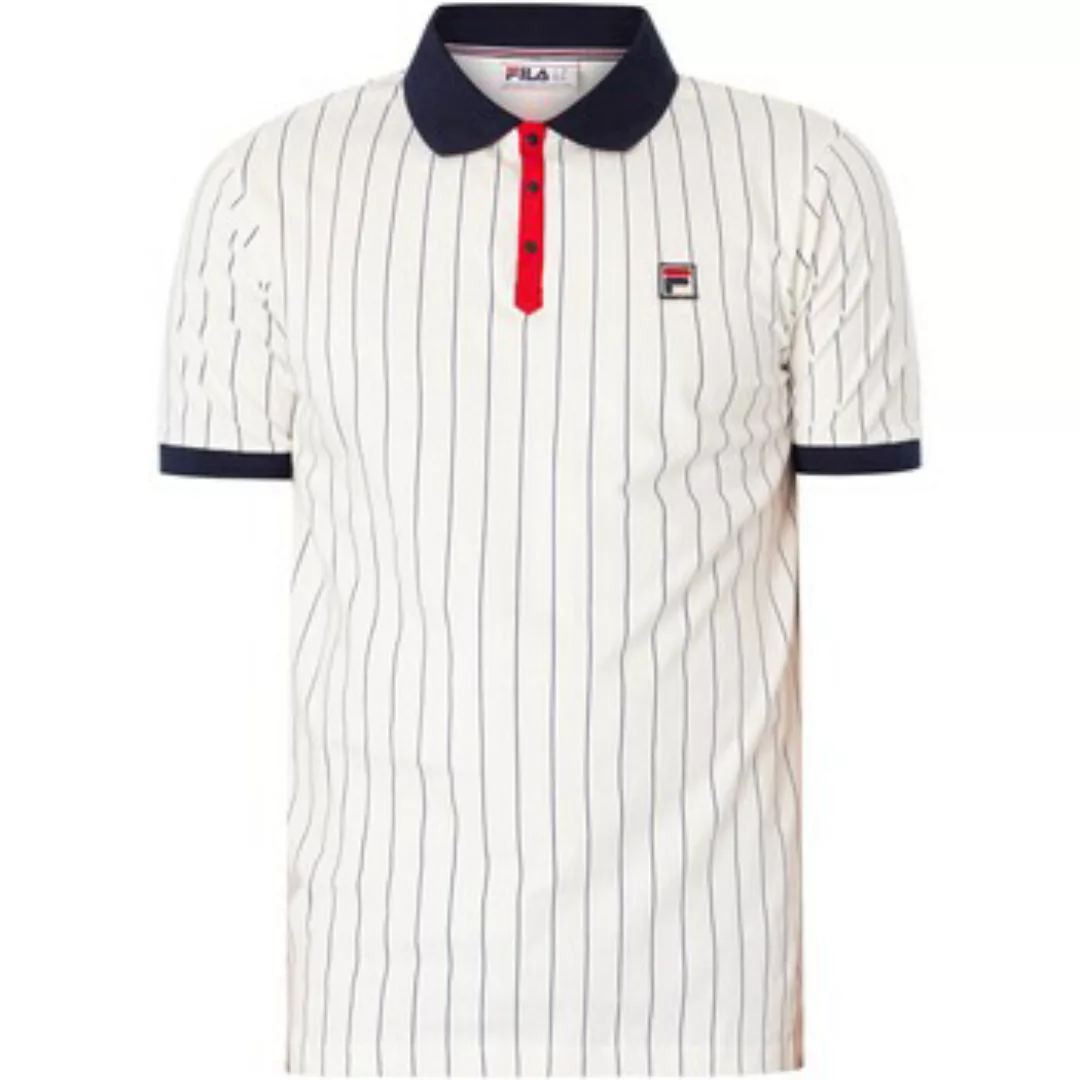 Fila  Poloshirt Klassisches Poloshirt mit Vintage-Streifen günstig online kaufen