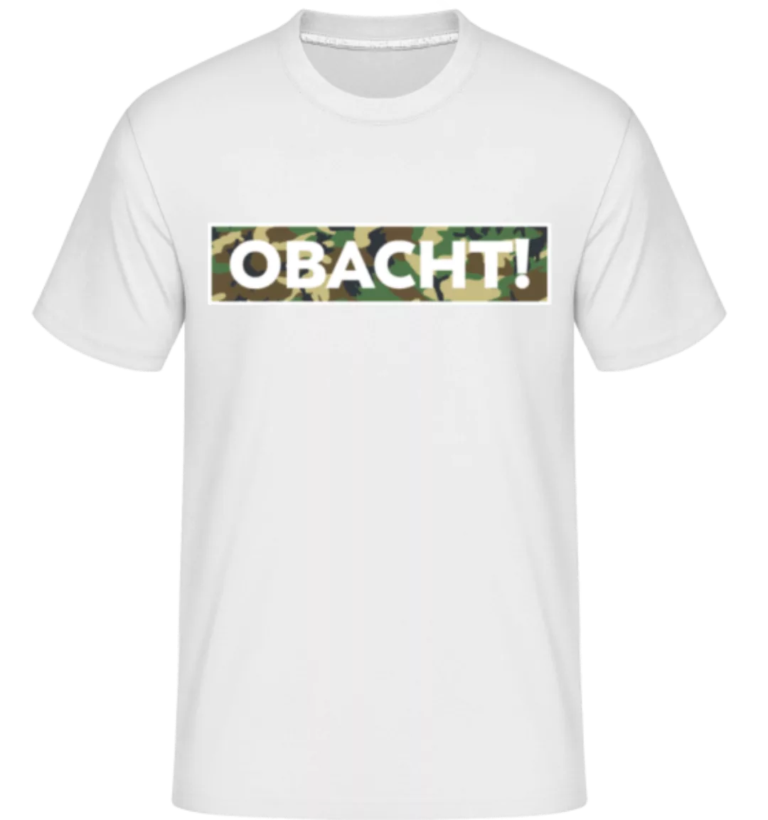 Obacht Wood Camouflage · Shirtinator Männer T-Shirt günstig online kaufen