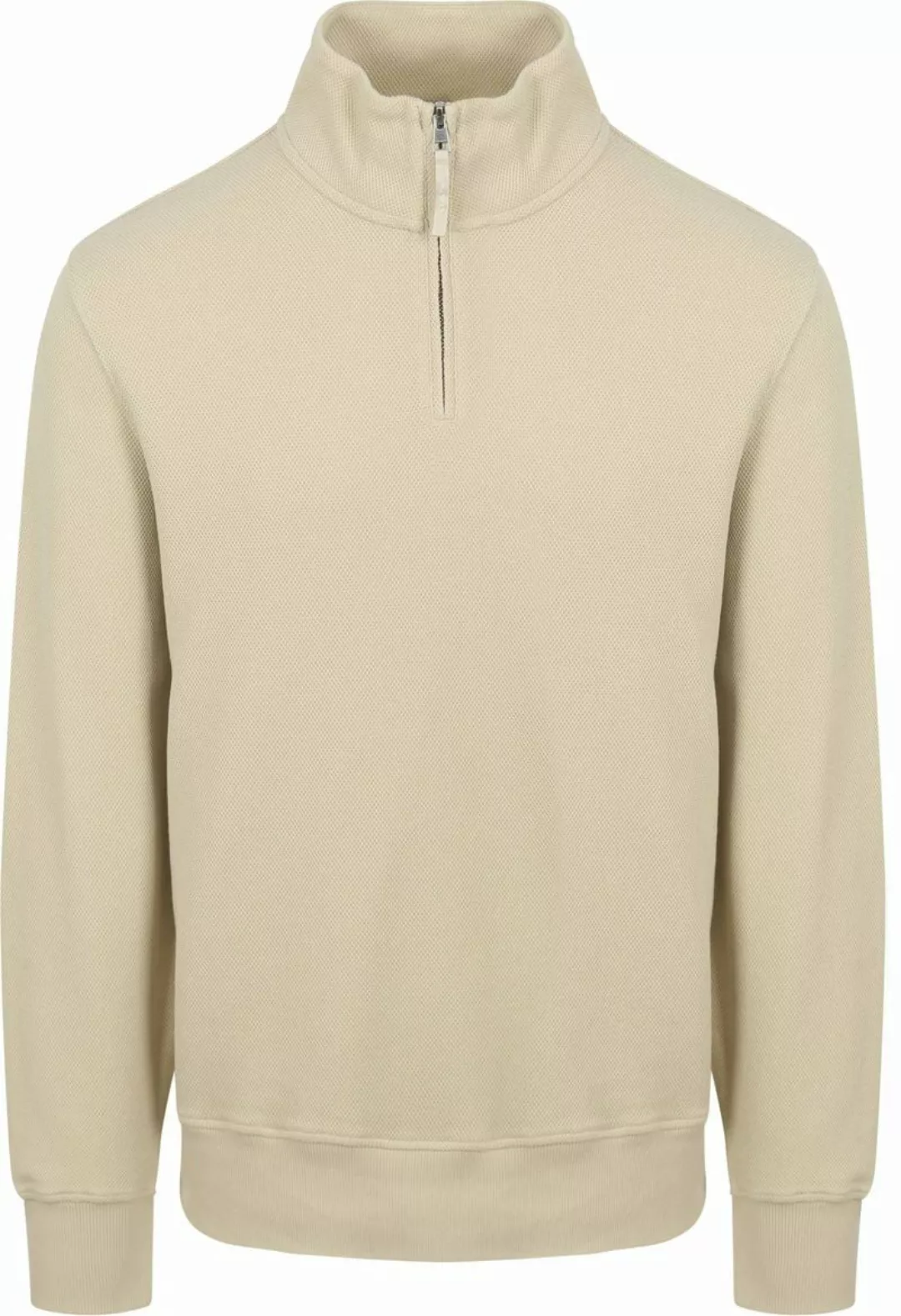 Gant Half Zip Pullover Ecru - Größe 3XL günstig online kaufen