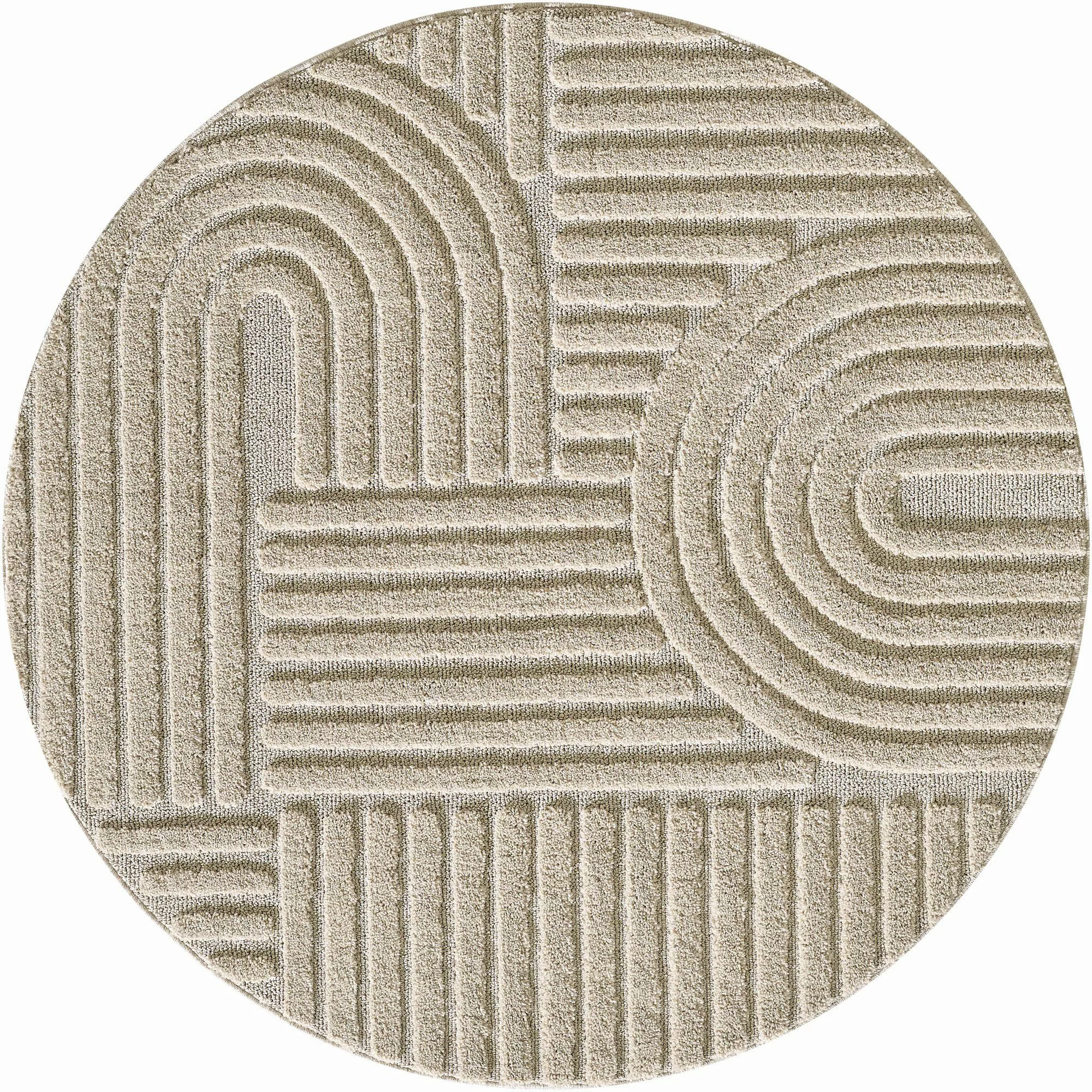 Ayyildiz Teppiche Teppich ART 1121, rund, günstig online kaufen