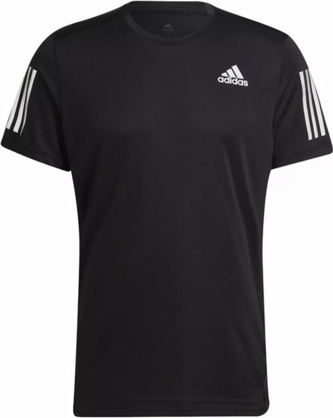 adidas Sportswear T-Shirt OWN THE RUN TEE 000 BLACK/REFSIL günstig online kaufen