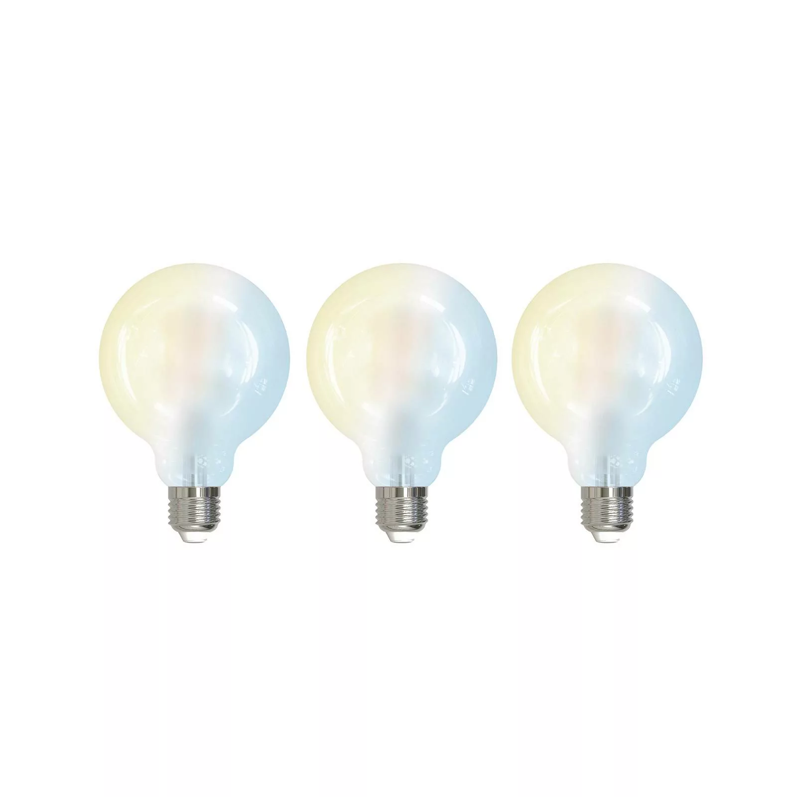 LUUMR Smart LED-Leuchtmittel 3er-Set E27 G95 7W matt Tuya günstig online kaufen