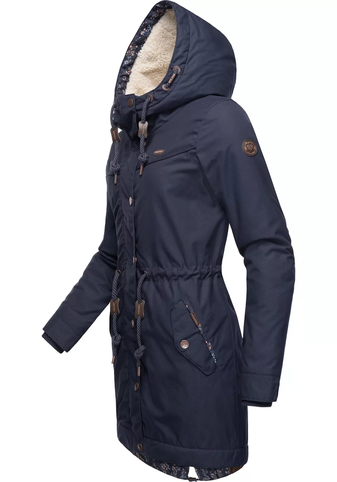 Ragwear Winterjacke "YM-Canny", mit Kapuze, stylischer Damen Kurzmantel Par günstig online kaufen