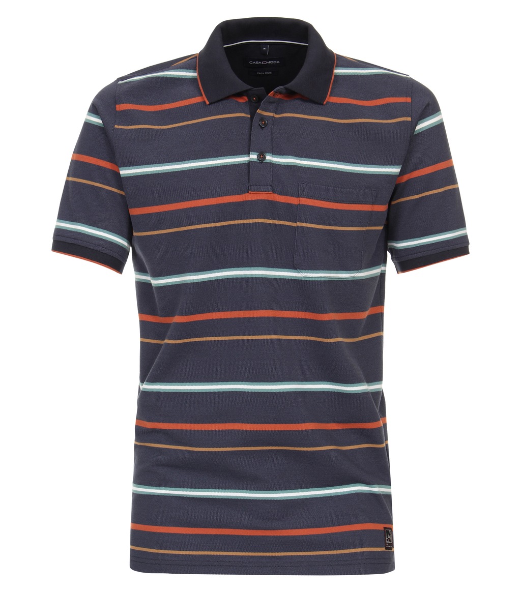 CASAMODA Poloshirt "CASAMODA Polo-Shirt gestreift" günstig online kaufen