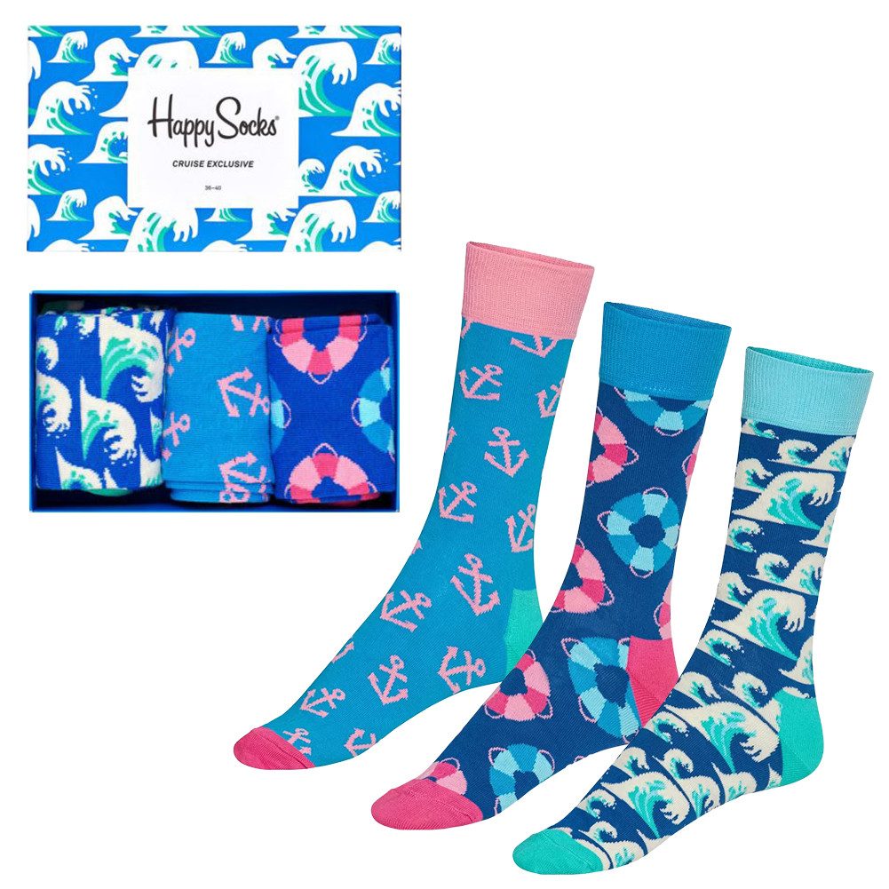 Happy Socks Socken Cruise Gift günstig online kaufen
