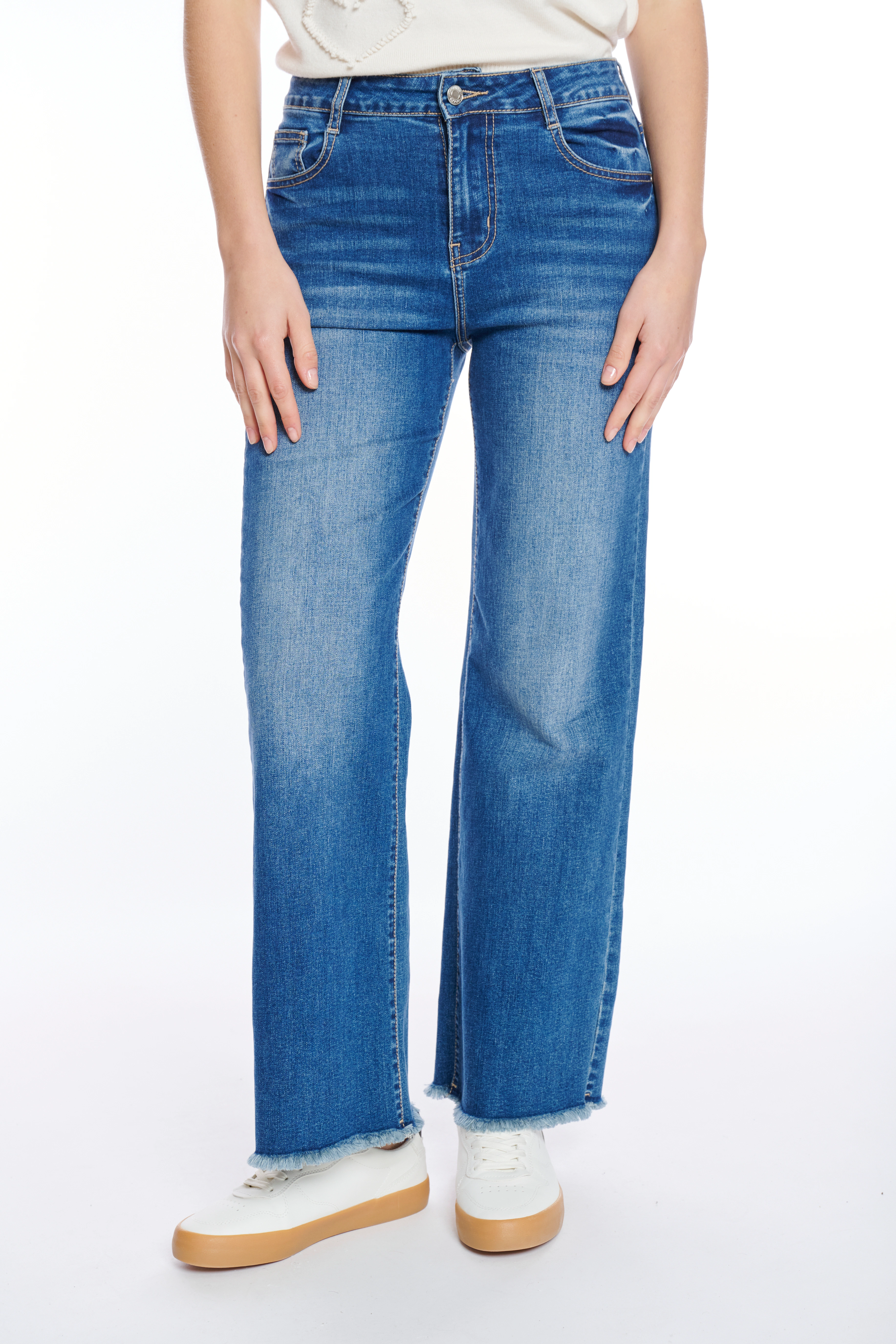 HaILY’S Weite Jeans "7/8 C JN Ju44lina" günstig online kaufen