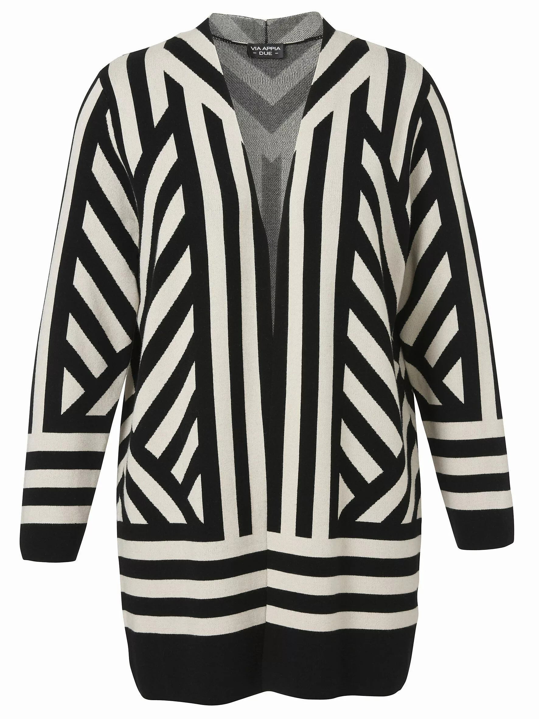 VIA APPIA DUE Cardigan mit grafischem günstig online kaufen