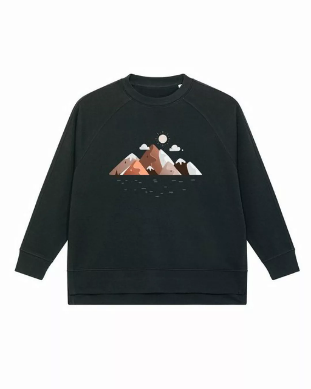 wat? Apparel Sweatshirt Mountains & Moon (1-tlg) günstig online kaufen