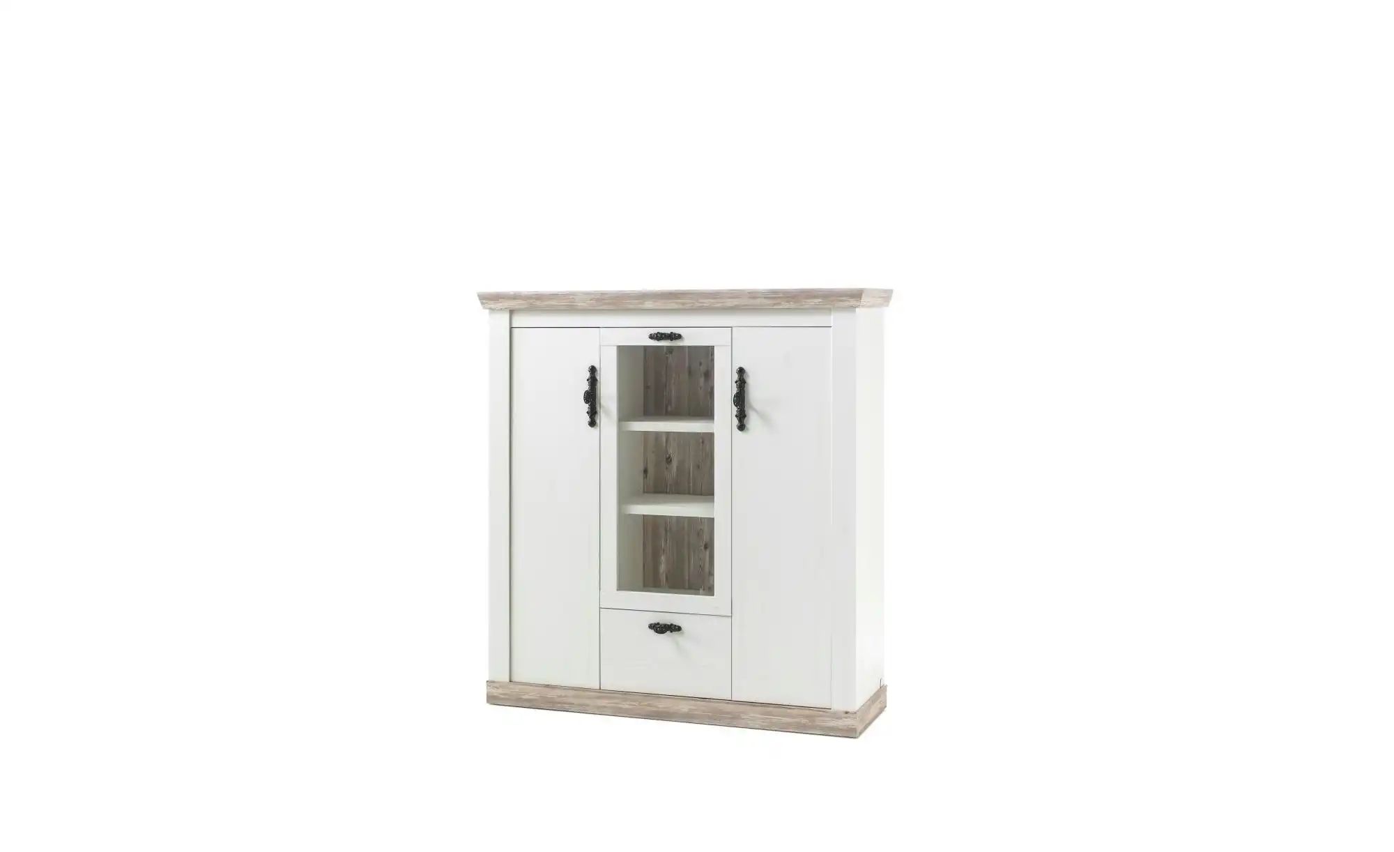 Kommode  Roble ¦ weiß ¦ Maße (cm): B: 139 H: 44 T: 44.0 Kommoden & Sideboar günstig online kaufen