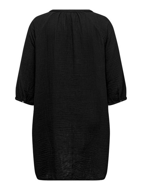 ONLY CARMAKOMA Shirtkleid Midi-Kleid V-Ausschnitt 3/4 Arm regular fit (lang günstig online kaufen