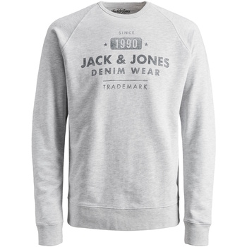 Jack & Jones  Sweatshirt Sweatshirt Jeans Washed Pullover ohne Kapuze günstig online kaufen