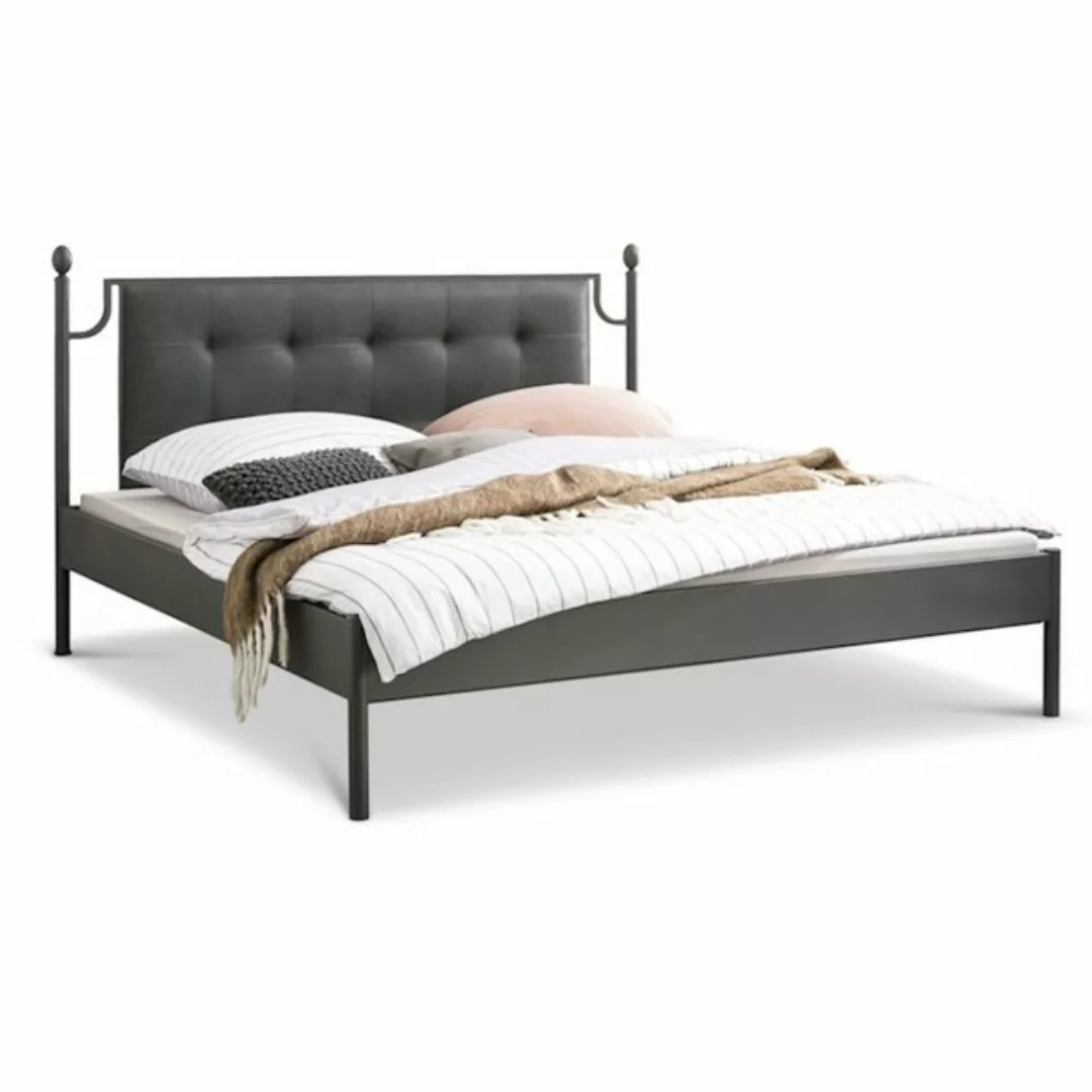 BedBox Metallbett Siena, mit Premium Polsterkopfteil günstig online kaufen