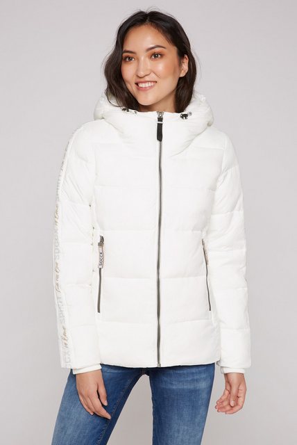 SOCCX Winterjacke mit Rippbündchen im Ärmel günstig online kaufen