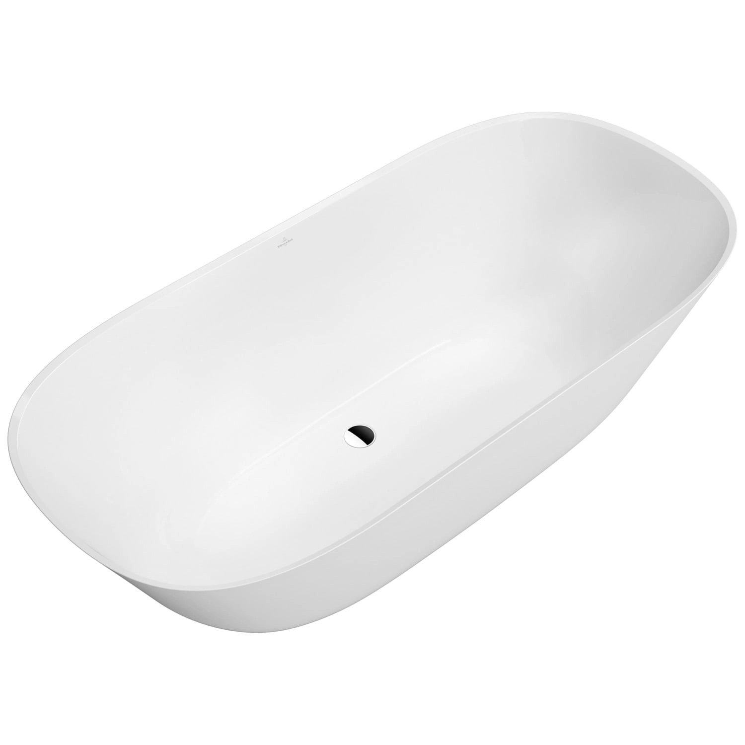 Villeroy & Boch freistehende Badewanne 175 x 80 cm Theano Weiß günstig online kaufen