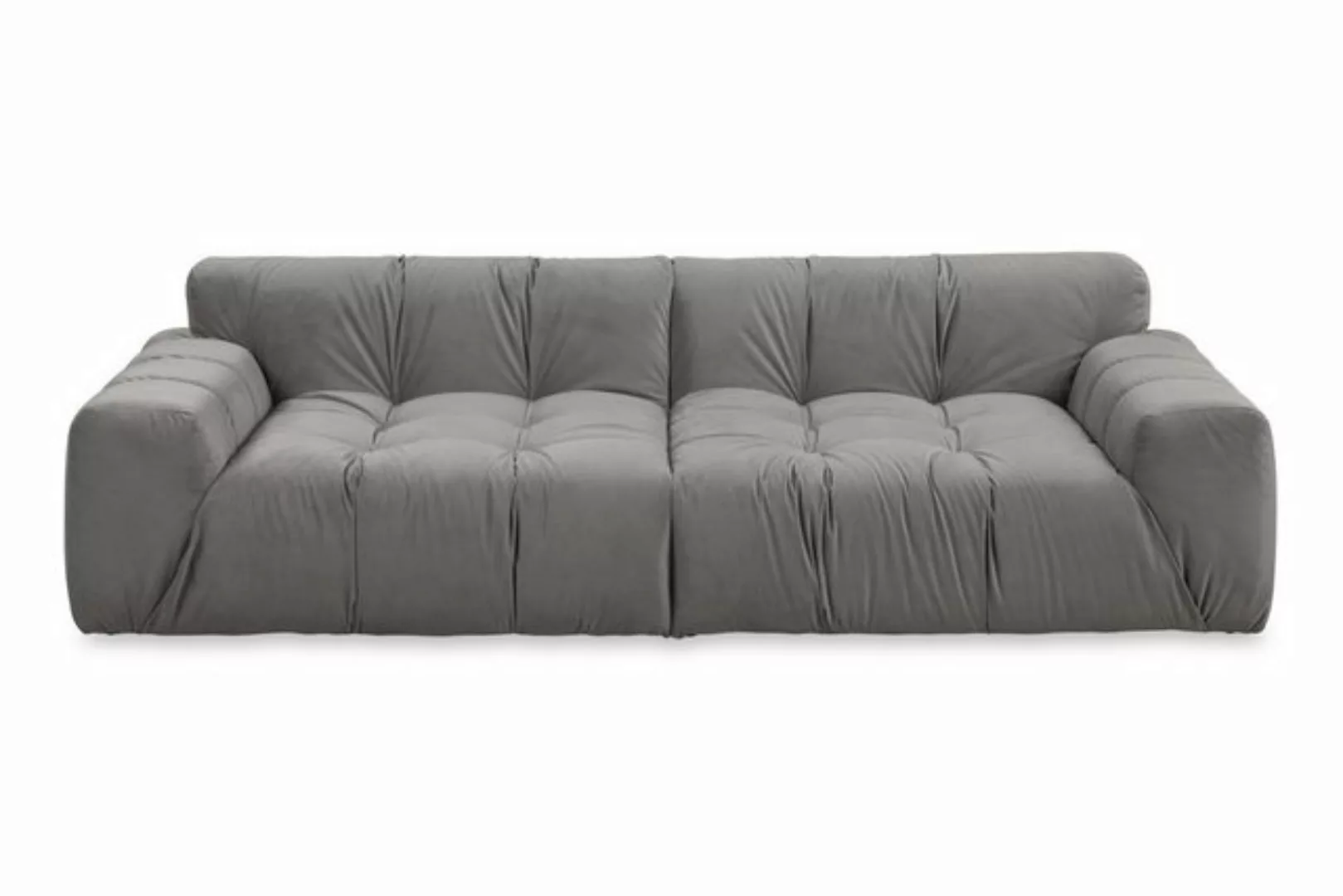 INOSIGN 3-Sitzer Calmara, Breite 286 cm, loungig, bodentief, Samt oder Chen günstig online kaufen