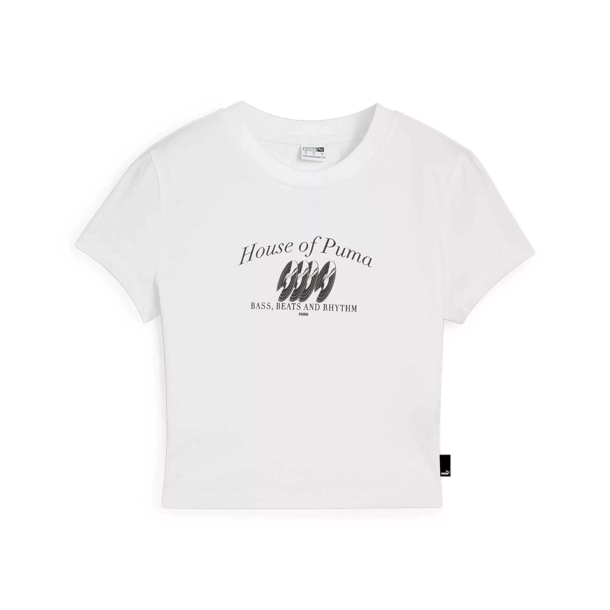 PUMA Crop-Top "GRAPHICS MUSIC T-Shirt Damen" günstig online kaufen